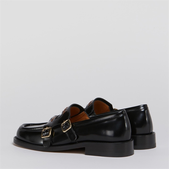 Marni Moccasin Loafers, Polished Calf Leather